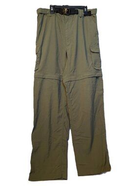BSA Boy Scouts Pant or Shorts Men 32 Olive Switchback Cargo Convertible Uniform
